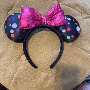 Disney Polka Dot Ears Minnie